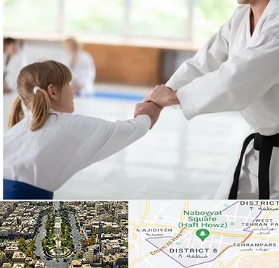 باشگاه جودو بانوان در نارمک