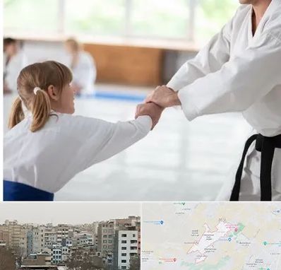 باشگاه جودو بانوان در محمد شهر کرج