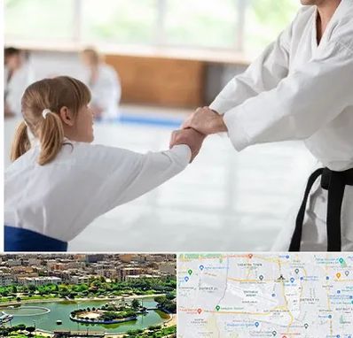 باشگاه جودو بانوان در منطقه 9 تهران