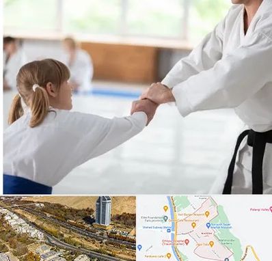 باشگاه جودو بانوان در خیابان نیایش شیراز