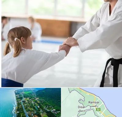 باشگاه جودو بانوان در رامسر