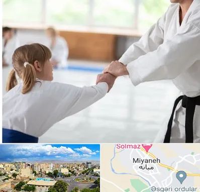 باشگاه جودو بانوان در میانه