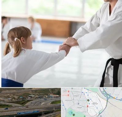 باشگاه جودو بانوان در یاغچیان تبریز