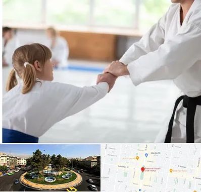 باشگاه جودو بانوان در هفت حوض