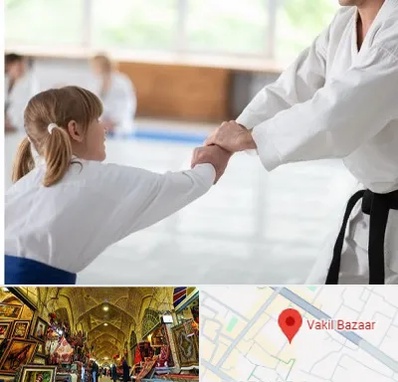 باشگاه جودو بانوان در بازار وکیل شیراز