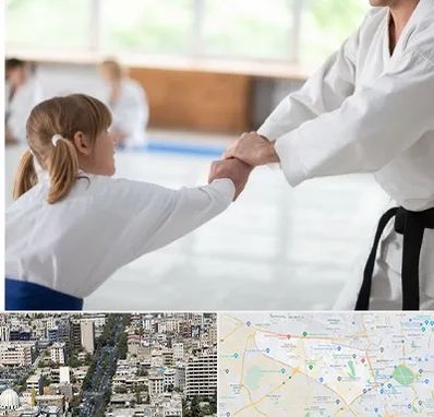 باشگاه جودو بانوان در منطقه 18 تهران