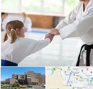 باشگاه جودو بانوان در صیاد شیرازی مشهد