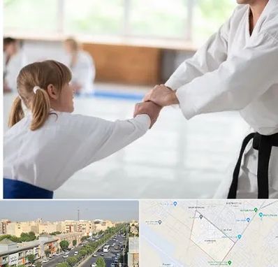 باشگاه جودو بانوان در کیانمهر کرج