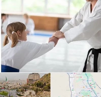 باشگاه جودو بانوان در فرهنگ شهر شیراز