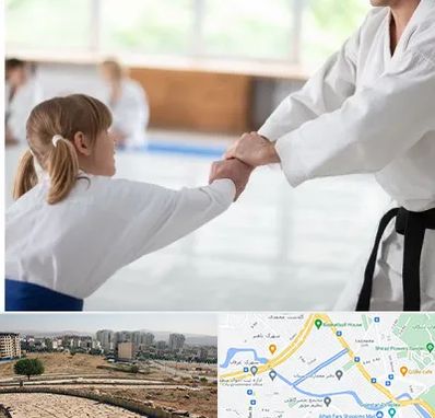 باشگاه جودو بانوان در کوی وحدت شیراز