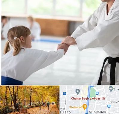 باشگاه جودو بانوان در چهارباغ اصفهان