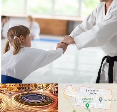 باشگاه جودو بانوان در بهارستان