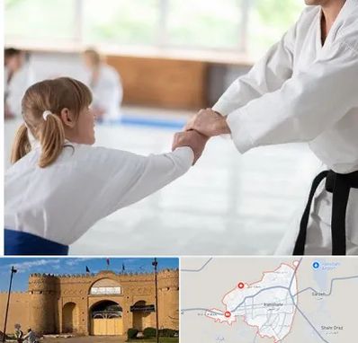 باشگاه جودو بانوان در ایرانشهر