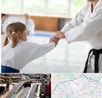 باشگاه جودو بانوان در ستارخان شیراز