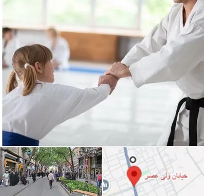 باشگاه جودو بانوان در ولیعصر شهریار