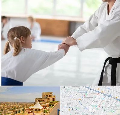 باشگاه جودو بانوان در هاشمیه مشهد