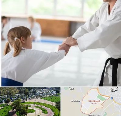 باشگاه جودو بانوان در مهرشهر کرج