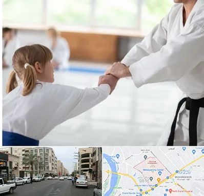 باشگاه جودو بانوان در زیتون کارمندی اهواز