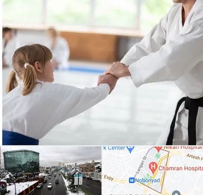 باشگاه جودو بانوان در اقدسیه