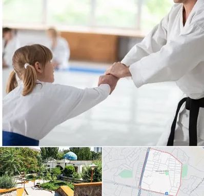 باشگاه جودو بانوان در باغمیشه تبریز