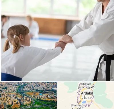 باشگاه جودو بانوان در اردبیل