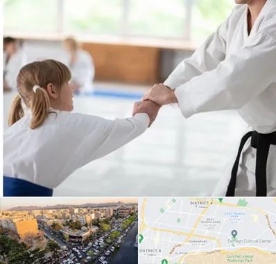 باشگاه جودو بانوان در تهرانپارس 