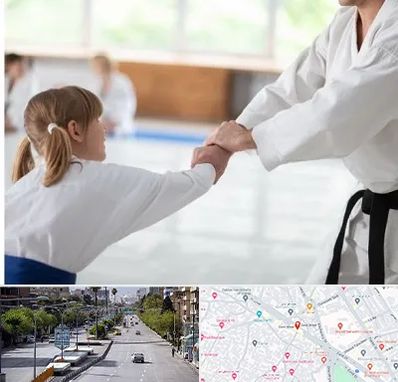 باشگاه جودو بانوان در خیابان زند شیراز