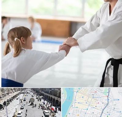 باشگاه جودو بانوان در نادری اهواز