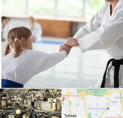 باشگاه جودو بانوان در مرزداران 