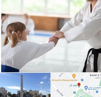 باشگاه جودو بانوان در فلکه گاز شیراز