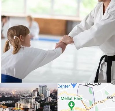 باشگاه جودو بانوان در الهیه 