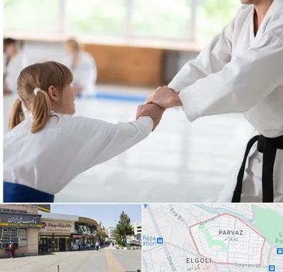 باشگاه جودو بانوان در پرواز تبریز