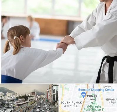 باشگاه جودو بانوان در پونک 