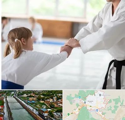 باشگاه جودو بانوان در مراغه