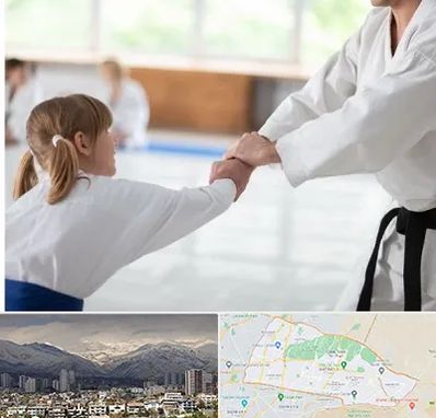 باشگاه جودو بانوان در منطقه 4 تهران