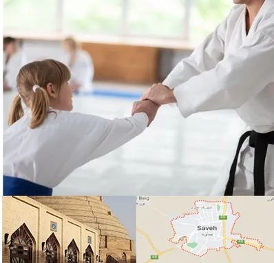 باشگاه جودو بانوان در ساوه