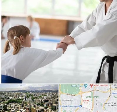 باشگاه جودو بانوان در گیشا