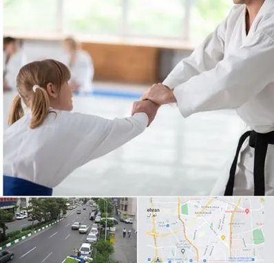 باشگاه جودو بانوان در ستارخان 