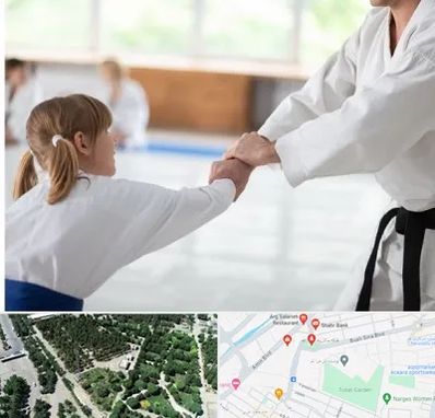 باشگاه جودو بانوان در سالاریه قم