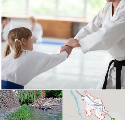 باشگاه جودو بانوان در سراوان