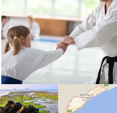 باشگاه جودو بانوان در بندرلنگه