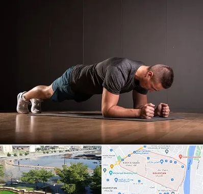 باشگاه آمادگی جسمانی در گلستان اهواز