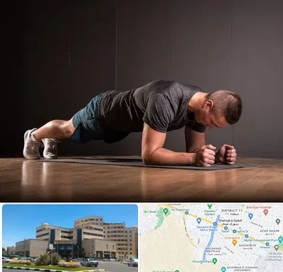 باشگاه آمادگی جسمانی در صیاد شیرازی مشهد