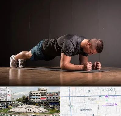 باشگاه آمادگی جسمانی در مرکز تهران