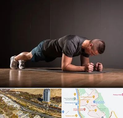 باشگاه آمادگی جسمانی در خیابان نیایش شیراز