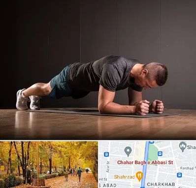 باشگاه آمادگی جسمانی در چهارباغ اصفهان