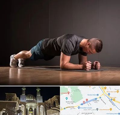 باشگاه آمادگی جسمانی در زرگری شیراز