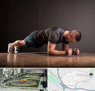 باشگاه آمادگی جسمانی در مرزداران تبریز