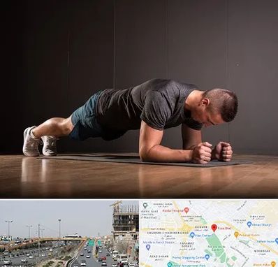 باشگاه آمادگی جسمانی در بلوار توس مشهد