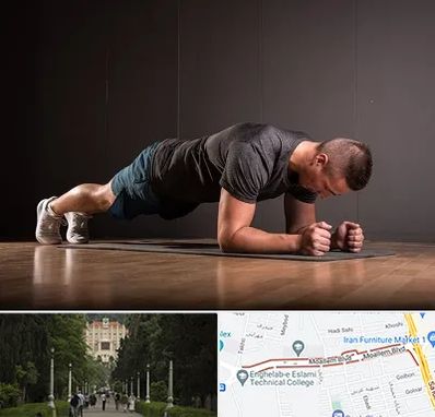 باشگاه آمادگی جسمانی در بلوار معلم رشت